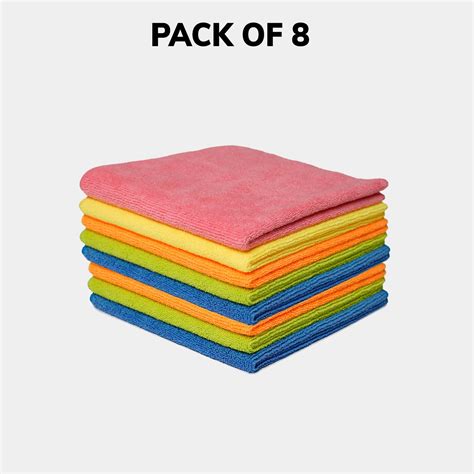 All Purpose 300 Gsm Microfiber Terry Pack Of 8