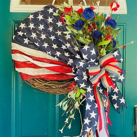 Veterans Day Wreath - Etsy