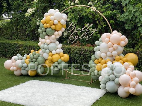 DIY Balloon Garland Arch Kit Custom High Quality MATTE Colors Eucalyptus Nude Birthday
