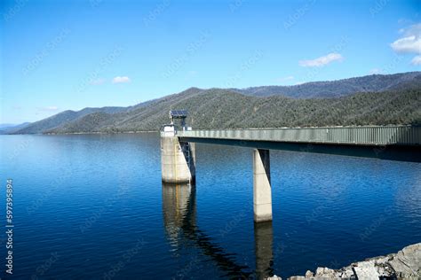 The Intake Tower Structure For Talbingo Dam And Tumut Pumped