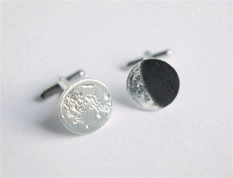 UNDER THIS MOON Cufflinks Personalized Moon Phase Etsy