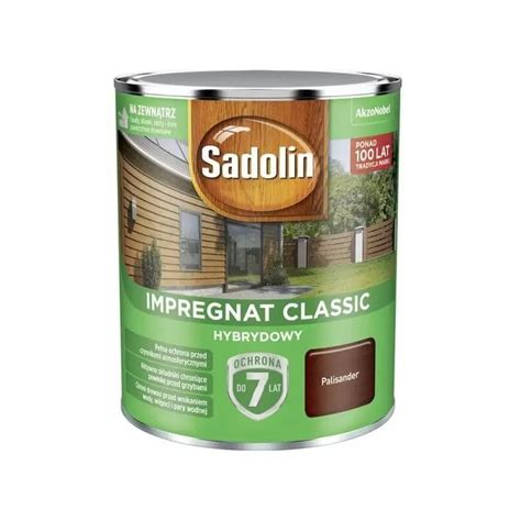 Sadolin Impregnat Classic Hybrydowy 7 Lat Palisander 2 5l Sadolin