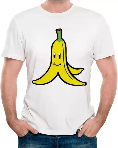 Playera Anime Videojuego Mario Bros Banana Mercadolibre