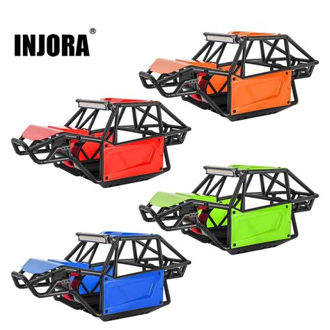 Injora Nylon Rock Buggy Body Shell Chassis Kit For Rc Crawler Car