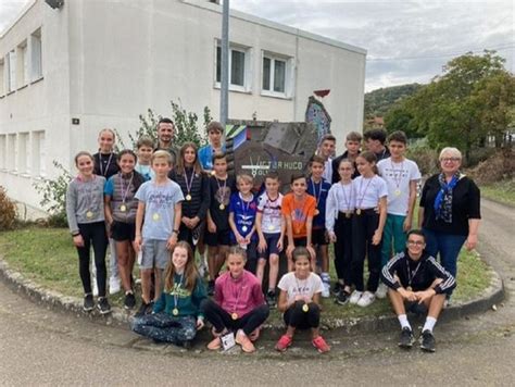 Le cross du collège Victor Hugo de retour Volvic 63530