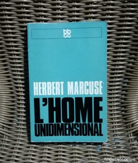 Lhome Unidimensional Herbert Marcuse Comprar Libros De Filosofía