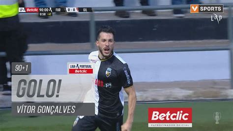 Golo V Tor Gon Alves Farense Gil Vicente Liga Youtube