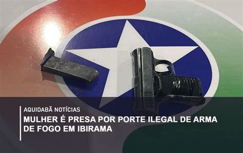 Mulher Presa Por Porte Ilegal De Arma De Fogo E Drogas Em Ibirama