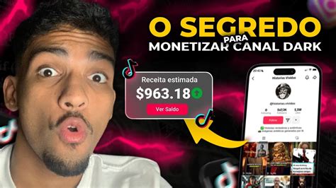 Crie Esse Canal Dark No Tiktok E Instagram Para Monetizar R Pido Youtube