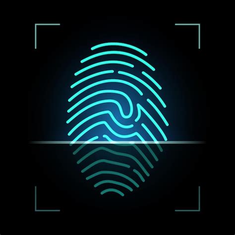 Premium Vector Fingerprint Scanner Biometric Finger Print Access