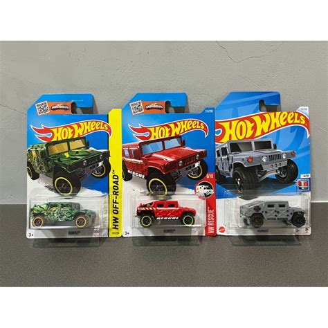 Hot Wheels 風火輪 Humvee 悍馬車 HW Off Road Rescue First Response 蝦皮購物