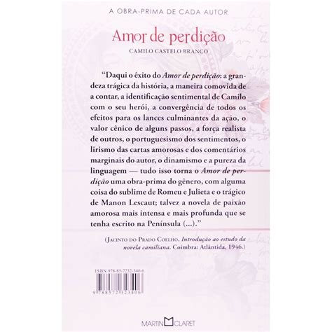 Amor De Perdição Resumo - 7