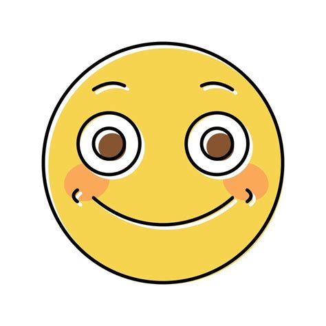 happy emoji color icon vector illustration 19590021 Vector Art at Vecteezy