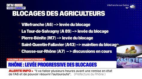 Colère des agriculteurs la FRSEA appelle à la levée des blocages dans