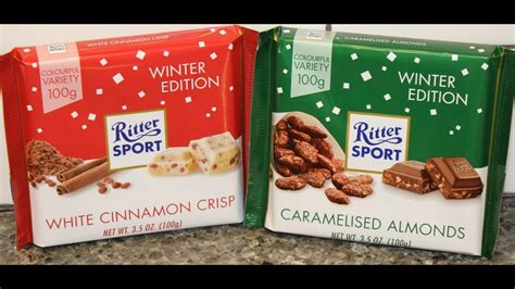 Ritter Sport Winter Edition White Cinnamon Crisp And Caramelised