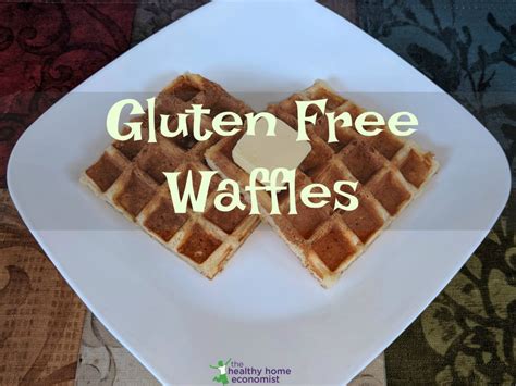 Easy Gluten Free Waffle Recipe (Paleo) | Healthy Home Economist