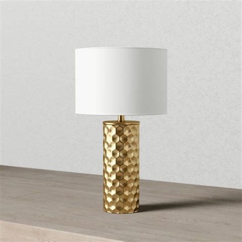 Bring Glamour To Your Home Decor With Gold Finish Lamps Modern Table