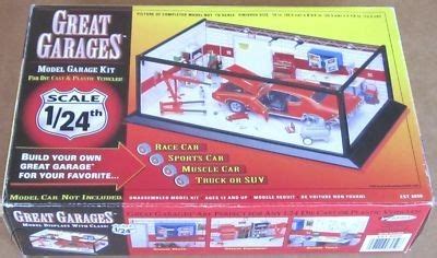 Scale Great Garages Diorama Model Kit With Box