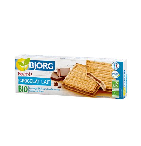 Biscuits Biscuits Fourr S Chocolat Lait G Bjorg