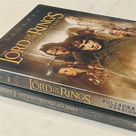 Dvd Lotr Lord Of The Rings Fellowship Of The Ring The Hobbit Special