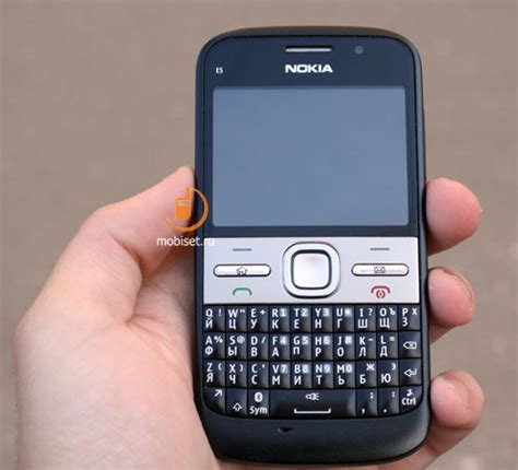 Обзор Nokia E5 Qwerty среднего звена тест Nokia E5 отзывы Nokia E5