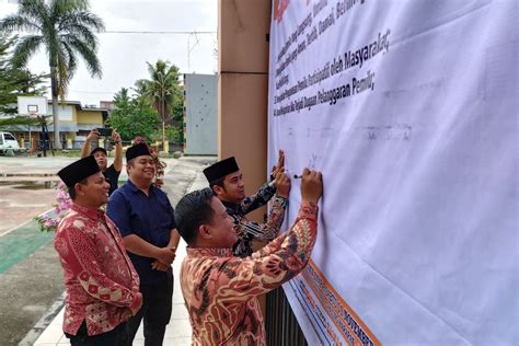 Bawaslu Kota Solok Resmikan Kampung Pengawasan Partisipatif Pemilu