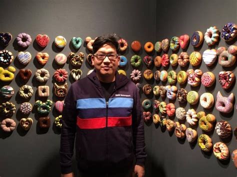 Doughnut Rush Ceramic Sculptures By Artist Jae Kim Yong Doughnut