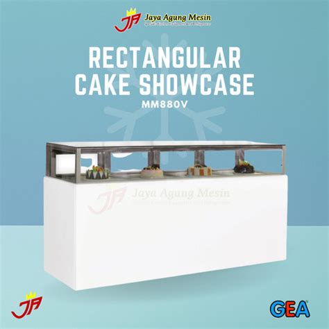 Jual Lemari Pemajang Kue Cake Showcase Gea Mm V Gea Mm V Gea