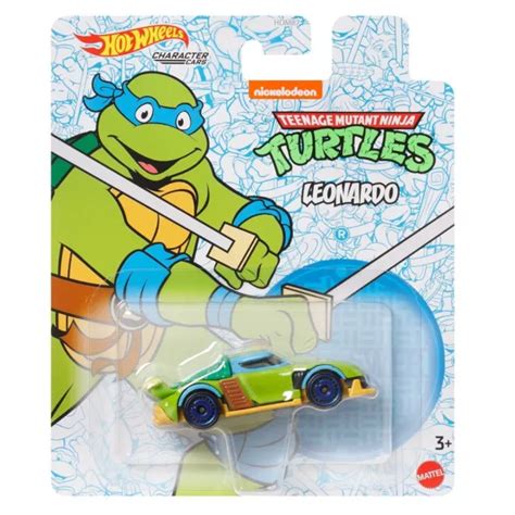 VOITURES DE PERSONNAGES Hot Wheels Nickelodeon TMNT Léonard BBHMV38 EUR 13 74 PicClick FR
