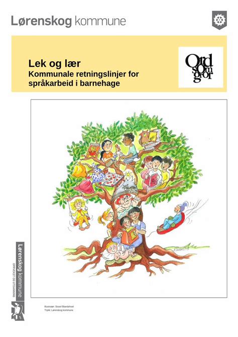 PDF Kommunale retningslinjer for språkarbeid i barnehage Barnehagen