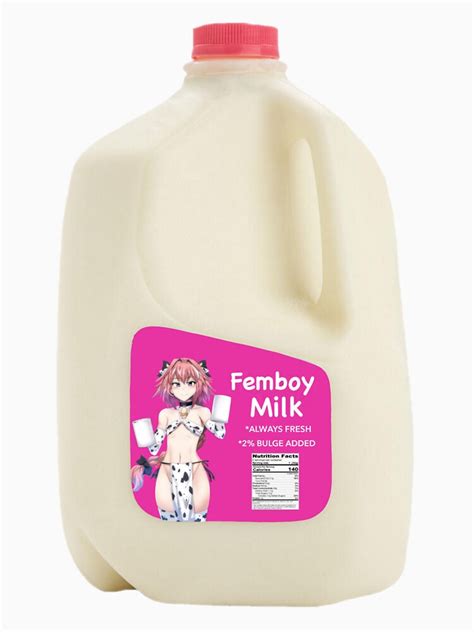 Femboy Milk T Shirt For Sale By Capyboii Redbubble Femboy T Shirts Anime T Shirts Meme