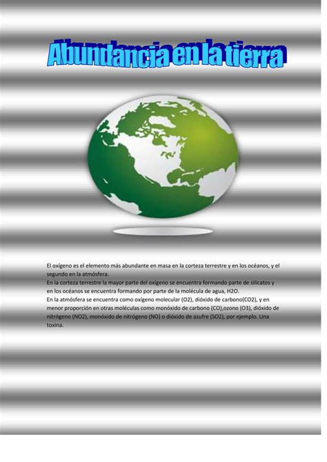 Ciclo Del Oxigeno Pdf