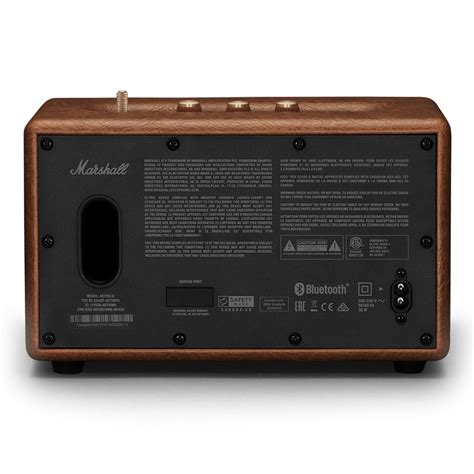 ลำโพงบลทธ Marshall Bluetooth Speaker Acton III Brown