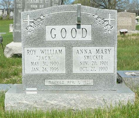 Anna Mary Smucker Good M Morial Find A Grave