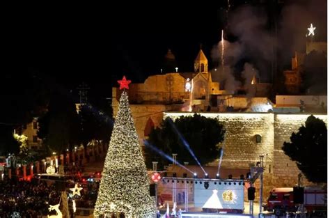 Israel Hamas War Bethlehem Cancels Christmas Display To Honor