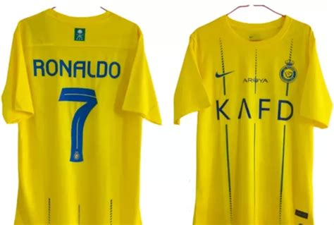 Maglia Al Nassr Cristiano Ronaldo Nuova Stagione Eur