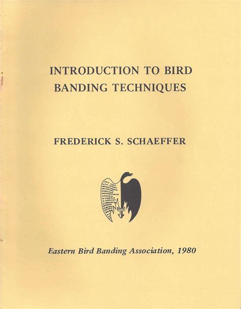 Publications – Eastern Bird Banding Association