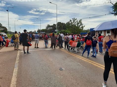 Ruta Nacional Cortada En Montecarlo Por Protestas El Territorio