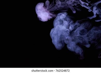 Blue Purple Vape Smoke Ring On Stock Photo 762524977 Shutterstock