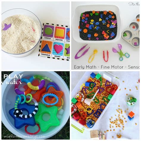 Preschool Sensory Bin Ideas