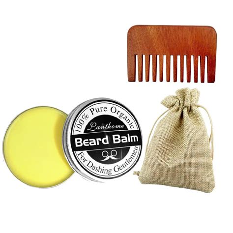 Beard Wax 100 Natural Beard Oil Balm Moustache Wax For Styling Beeswax Moisturizing Smoothing