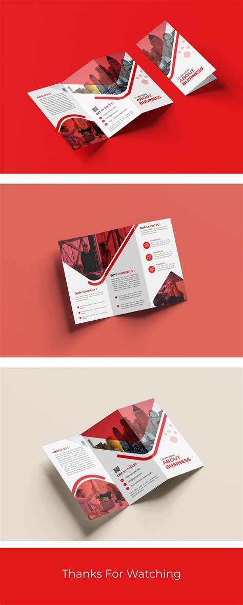 Corporate Tri Fold Brochure Design Behance