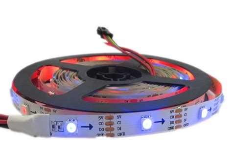 APA102 Digital Addressable Rgb LED Flexible Strip Lights APA102C IC