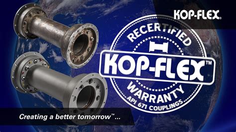 Kop Flex Couplings Repaired And Recertified API 671 YouTube