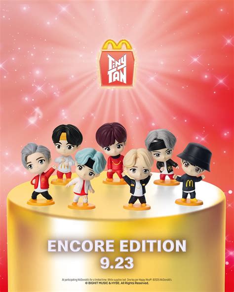 Boneco Bts Mcdonald's - McDonald's traz bonecos TinyTAN do BTS em brindes do McLanche Feliz no ...