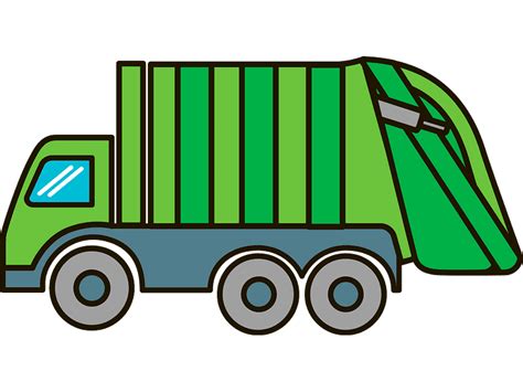 Garbage Truck Clipart Transparent Images - ClipartLib