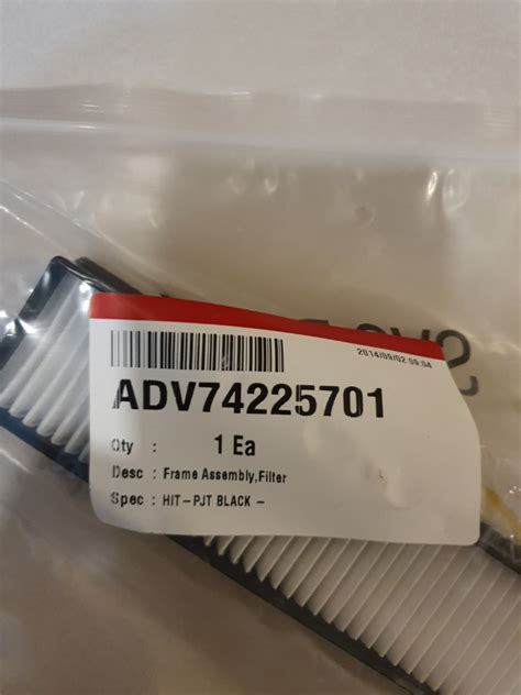 LG Robot HEPA filter, TV & Home Appliances, Vacuum Cleaner ...