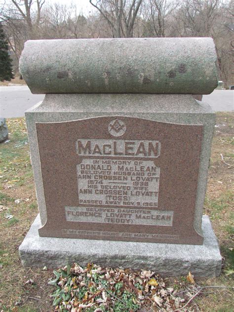 Donald Campbell Maclean M Morial Find A Grave