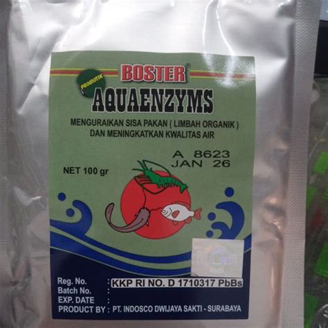 Jual Probiotik Boster Aqua Enzym Probiotik Aquaenzym Gr Shopee