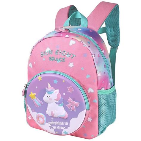 Sac Dos Rose Enfant Gar Ons Filles Cartable Cole Primaire Maternelle